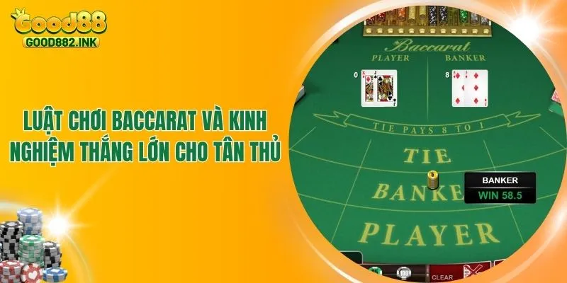 Luật Chơi Baccarat Và Kinh Nghiệm Thắng Lớn Cho Tân Thủ