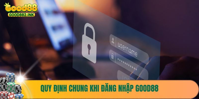 Quy định chung khi đăng nhập Good88